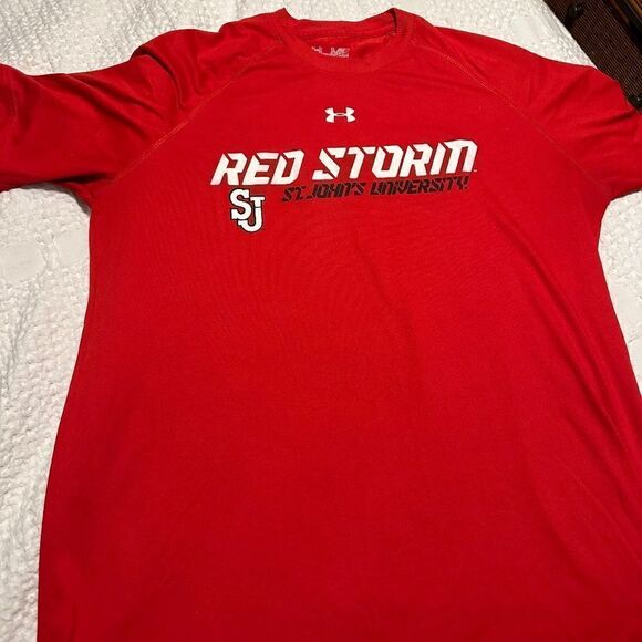 St.Johns Redstorm Medium Loose Fit Tee Shirt - Picture 1 of 2